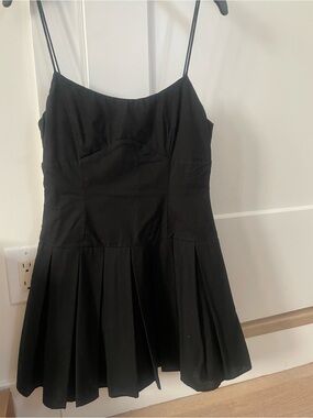 Sabo Skirt Classic Little Black Spaghetti Strap Dress